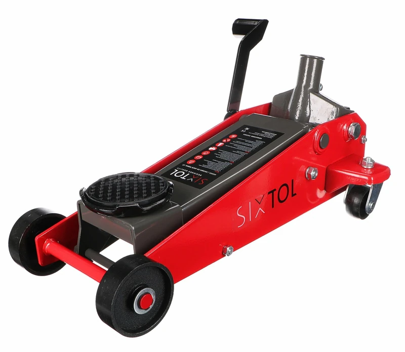 SIXTOL SX JACK PEDAL 3T | Heavy-Duty Hydraulic Floor Jack | 3-Ton Capacity | Foot Pedal | Easy Lifting