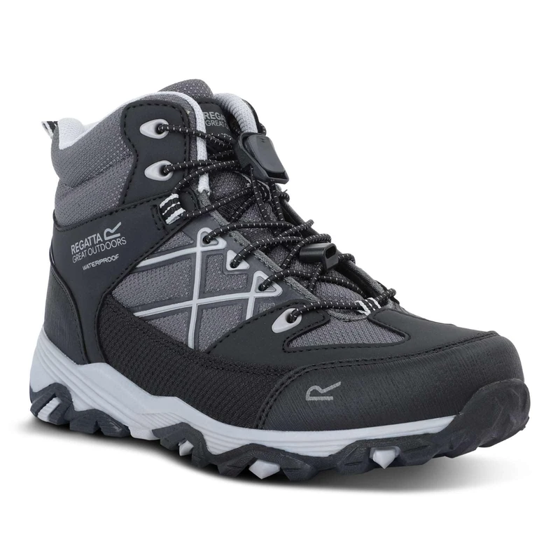 Regatta Kids Samaris Waterproof Walking Hiking Boots with Hardwearing Treads - Perfect for Outdoors