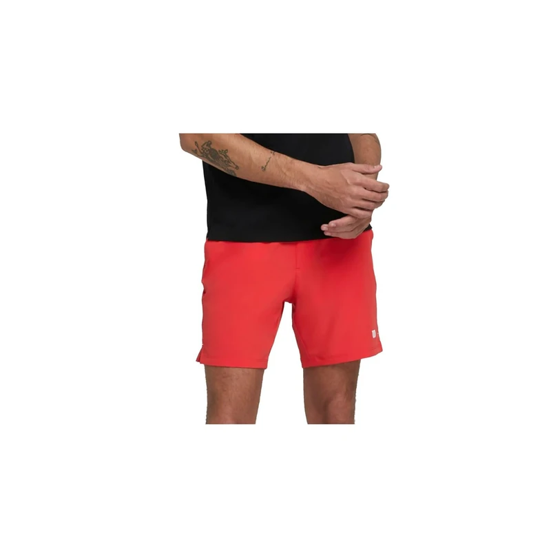 Wilson Men's Shorts Team Short 7 Red PE 2024 - Image 1