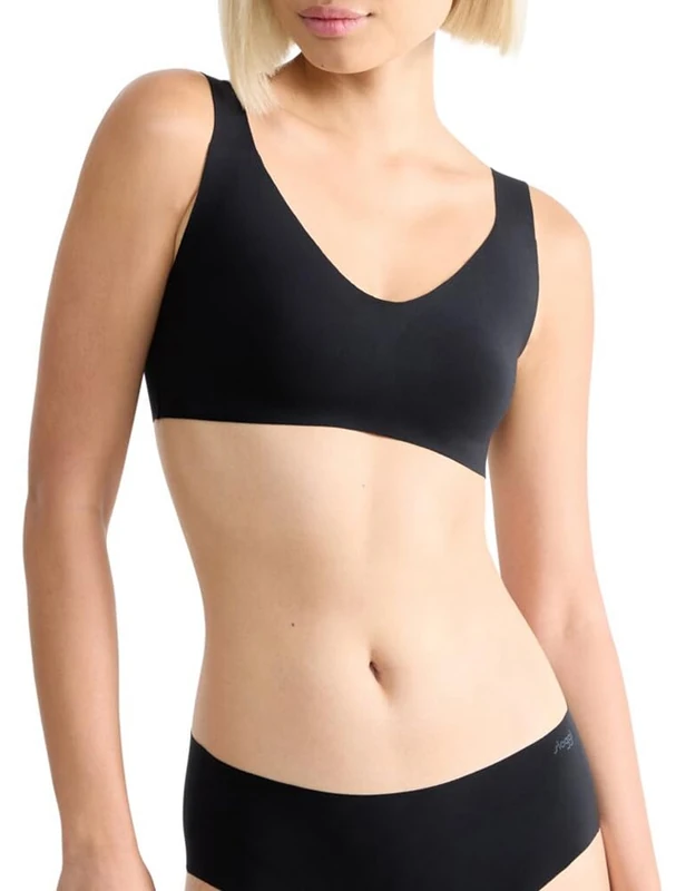 Sloggi Women's Bra (Pack of 2), Black, XL