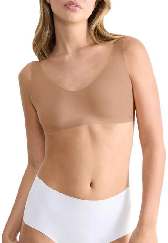 Sloggi Zero Feel 2.0 Bralette C2P Brown - Dark Combination, Brown - Dark Combination, S