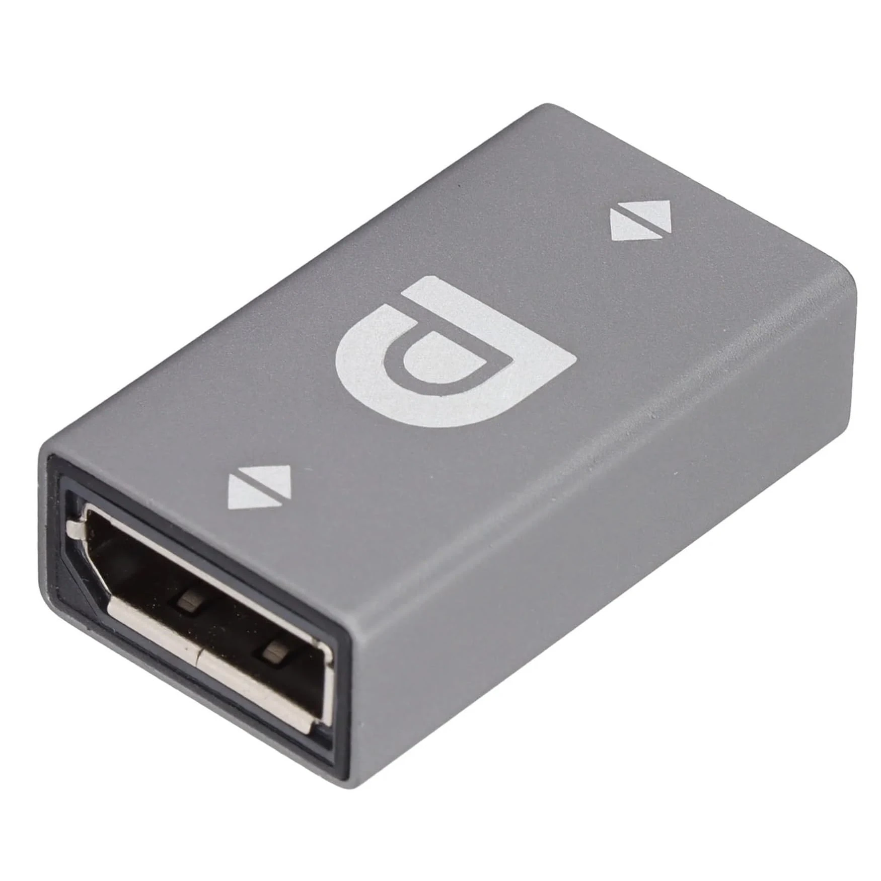 AYMBH 8K DisplayPort Female to Female Adapter, Alloy Shell, DP 1.4 Extender Connector, Supports 8K@60Hz HDR, Lossless Transmission, Backward Compatible with 4K@120Hz, Universal DP Cable Extension