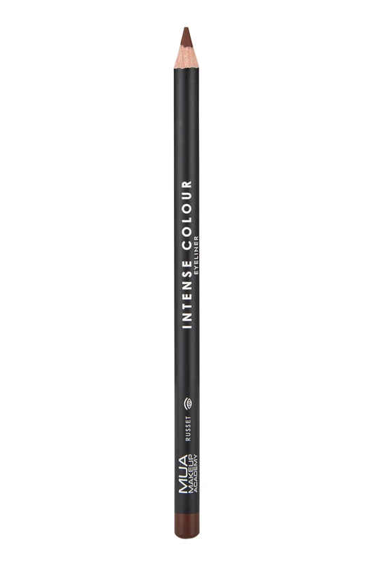 MUA Makeup Academy Intense Colour Pencil Eyeliner, Russet - Vegan & Cruelty Free