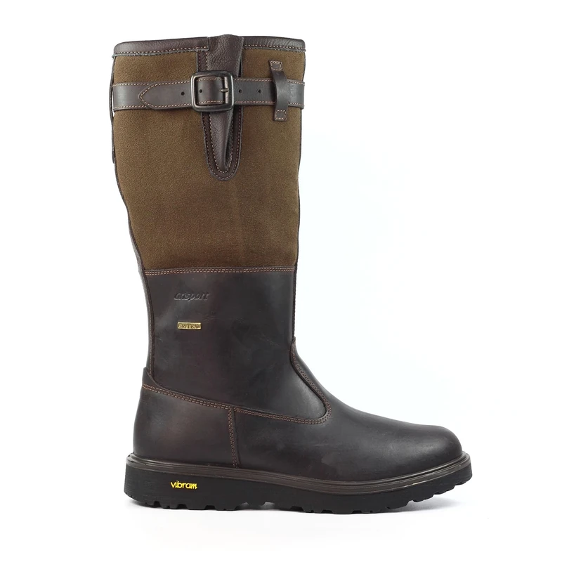 Grisport Alberta Brown Long Walking Comfort Boot 38 Brown