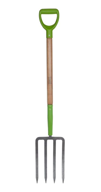 AMES Digging Fork – Carbon Steel Garden Fork for Turning Soil & Compost
