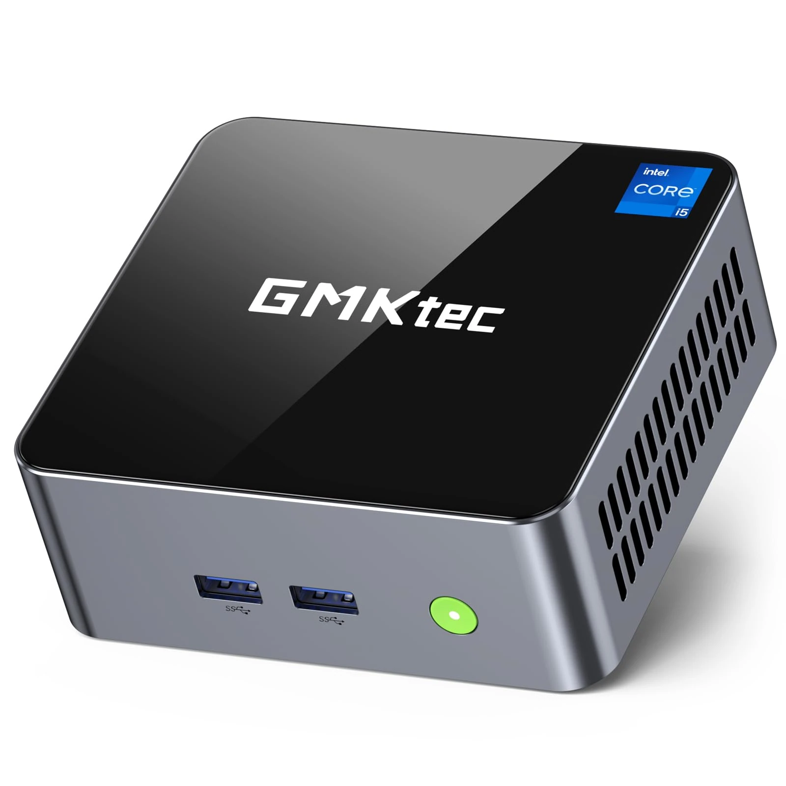 GMKtec M3 Ultra Mini PC with Intel Core i7 12700H (14C/20T 4.7 GHz), 16GB DDR4 RAM+512GB NVMe SSD, Mini Desktop Computer Iris XE Graphics, Triple 4K Display, WiFi 6, BT5.2, USB-C
