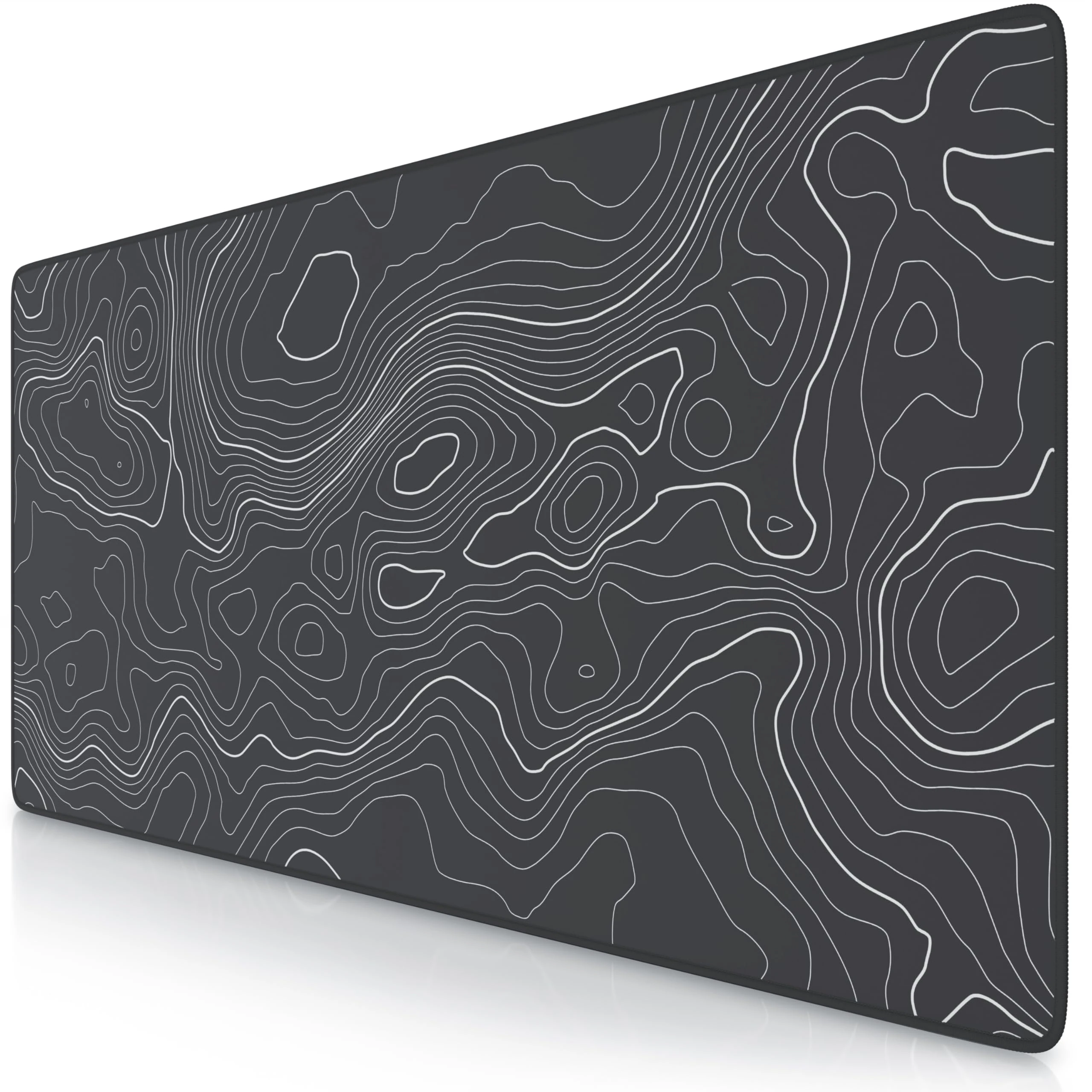 TITANWOLF - XXL Mouse Mat - Mouse Pad 900 x 400 x 3mm –Speed Gaming Mouse Pad - Extra Large - Table Mat Large Size - improved Precision and Speed – Topography