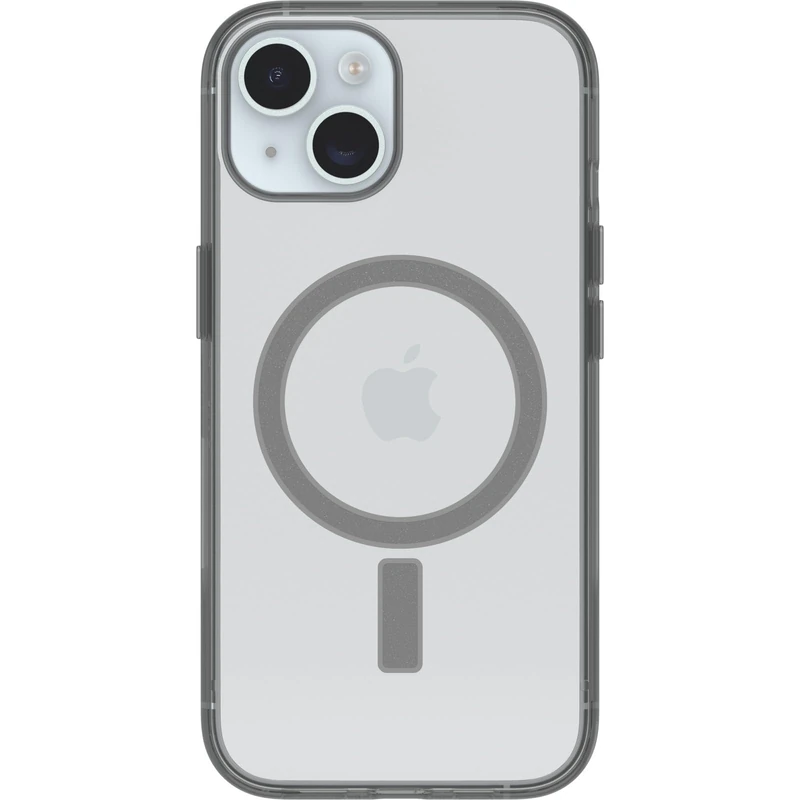 OtterBox Clear Case Series with MagSafe for iPhone 15, Shockproof, Drop Proof, Ultra-Slim, Protective Case, 3x Tested to Military Standard, Narwhal - Image 1
