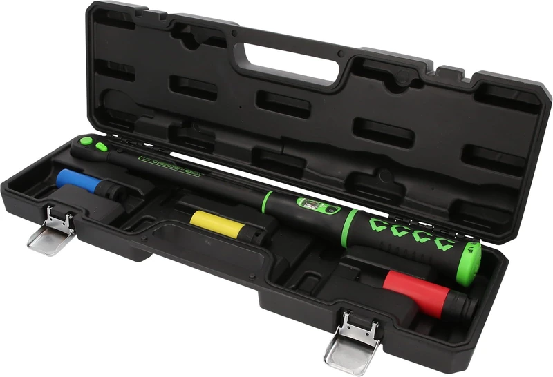 KS Tools 512.0010 Competition 1/2 Inch Ratchet Torque Wrench Set, 20-200 Nm, 4-Piece