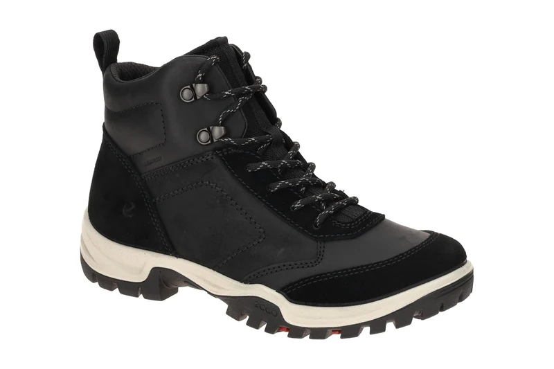 ECCO Women's Xpedition III W Hiking Boot, Black/White, 6.5 UK