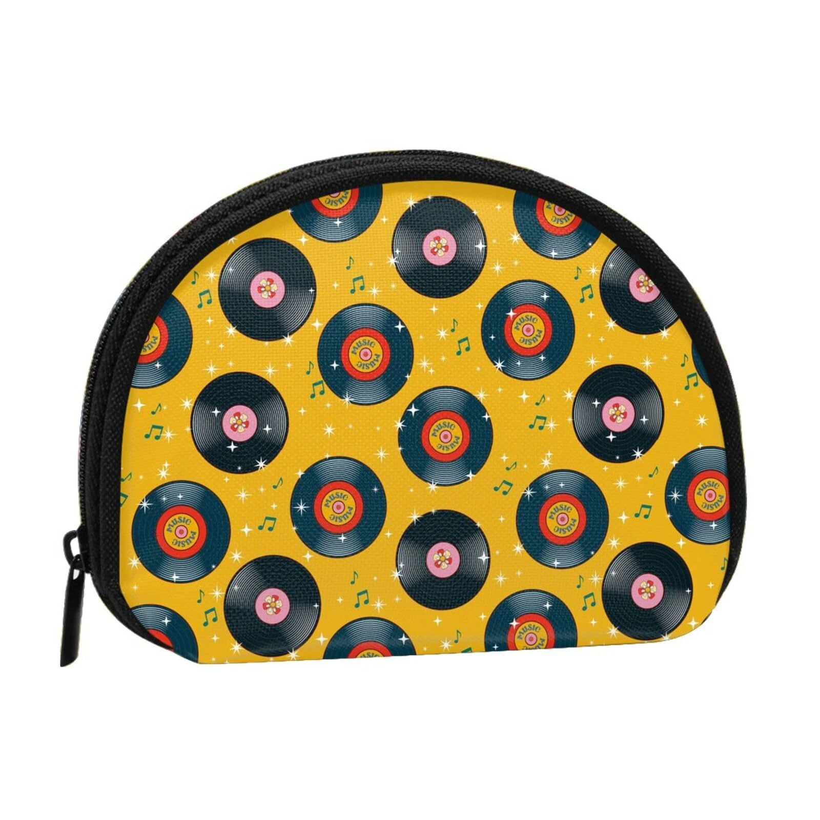 Retro Vinyl Records Coin Purse, Cute Mini Coin Purse for Women, Small Change Purse Coin Pouch