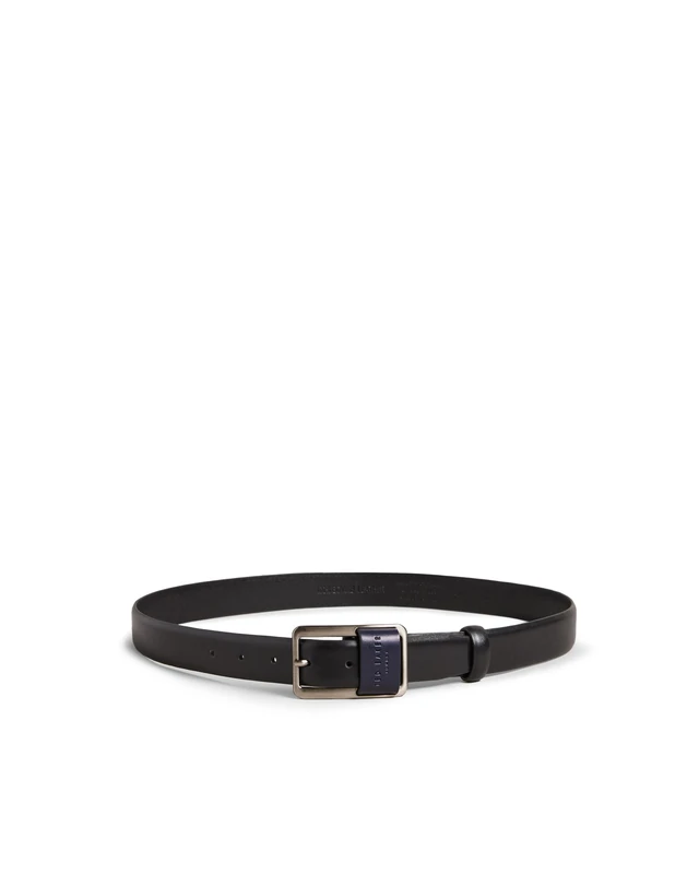 Ted Baker london koen-centre bar buckle belt, black