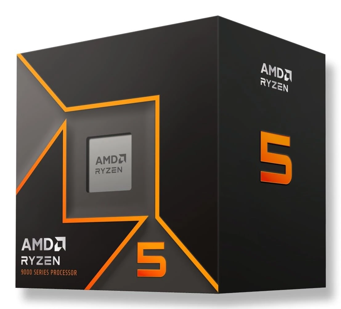 AMD Ryzen 5 9600 Retail Wraith Stealth - (AM5/6 Core/3.90GHz/38MB/65W/Radeon)