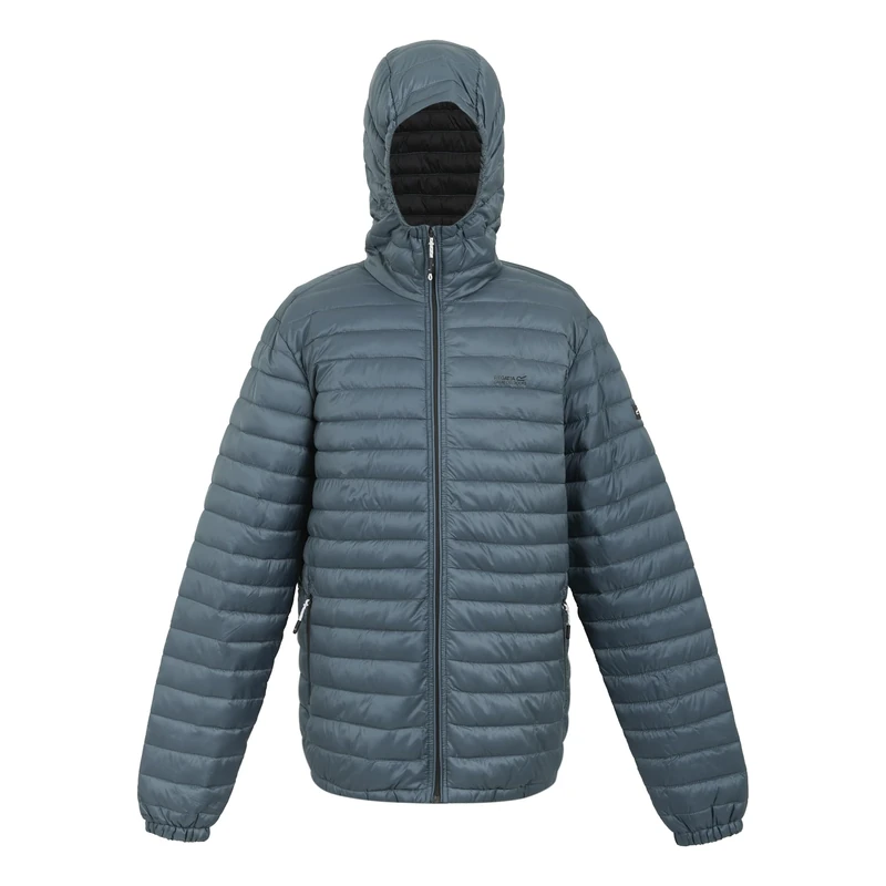 Regatta Men's Hurden Padded Jacket with premium recycled synthetic down insulation, perfect for walking, outdoor activities & everyday use