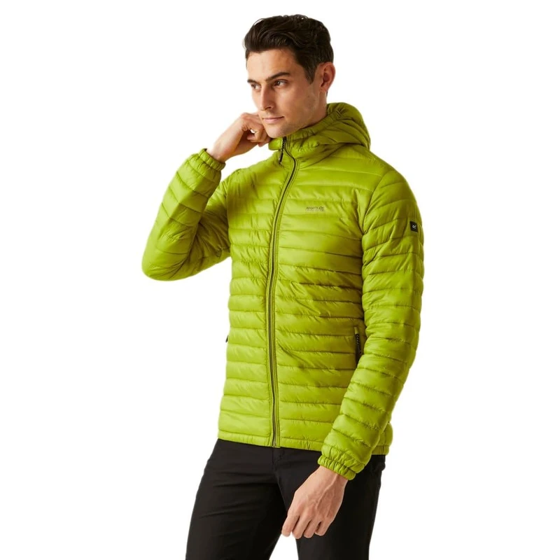 Regatta Mens Hurden Quilted Jacket Water Repellent Insulated Walking Hiking Coat