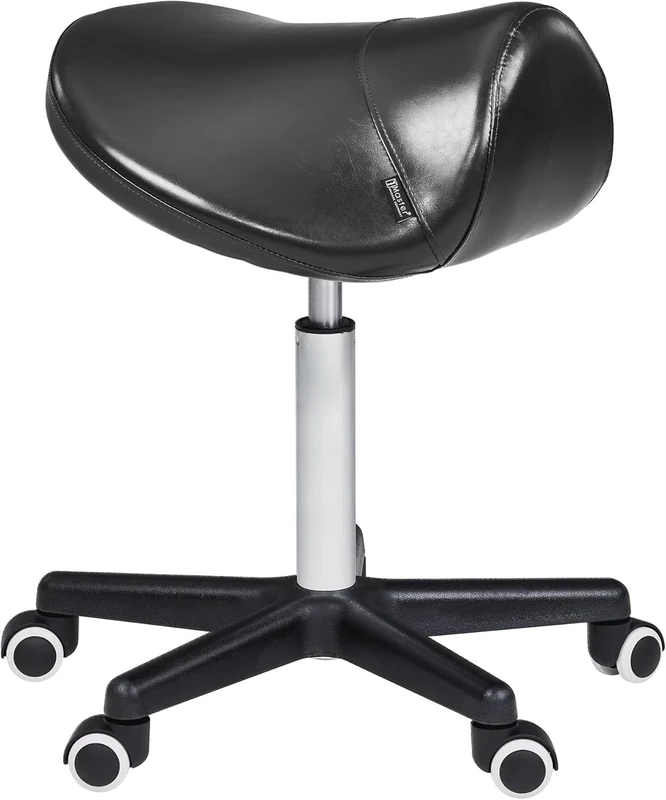 Master Massage ErgonomicSaddle Stool-Salon Clinical Tattoo Dentist Clinic Stool, Spas, Salons Stools, Workshop Office Use,Hydraulic Swivel Rolling Chair