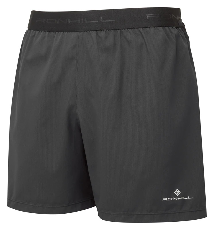 Ronhill Running, Men's Tech All-Terrain 5" Short, All Black, XL