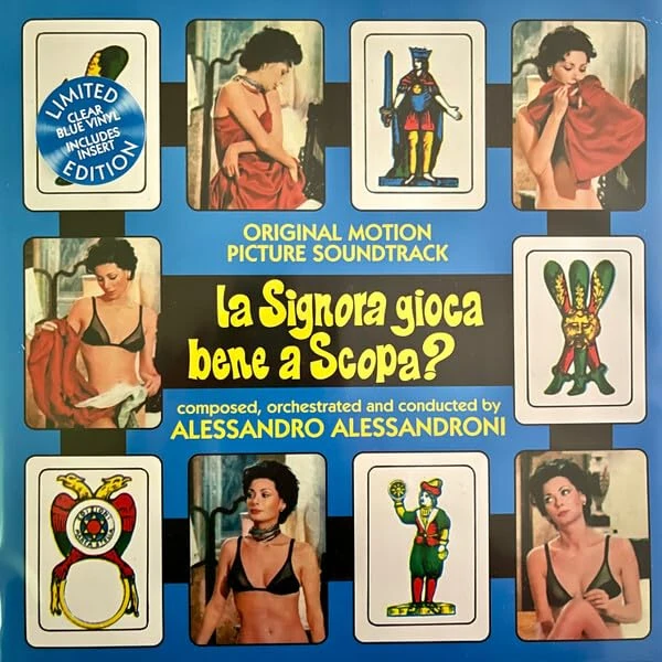 La Signora Gioca Bene A Scopa - Limited 140-Gram Transparent Blue Colored Vinyl [Vinyl LP] [VINYL]