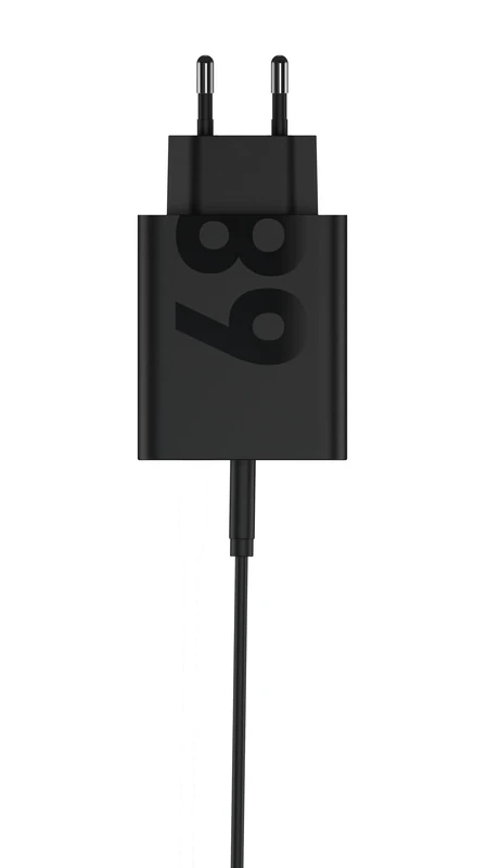 Motorola Turbo Power Charger 68 W, Universal USB Type-C Ultra Fast Charger, Cable Included, Original Motorola Charger, Matte Black - Image 1