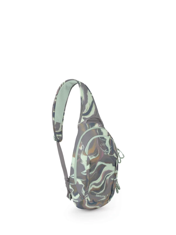 Osprey Shoulder Bag, Euphoria Flowing Print/Soundwave Grey, One Size, Shoulder Bag