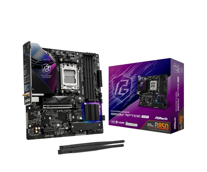 MB ASRock AMD AM5 B850M Riptide WiFi - Image 1