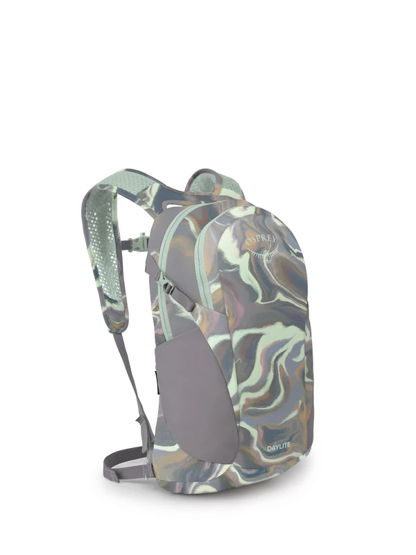 Osprey Daylite Commuter Backpack, Euphoria Flowing Print/Soundwave Grey, Euphoria Flowing Print/Soundwave Grey, One Size, Backpack