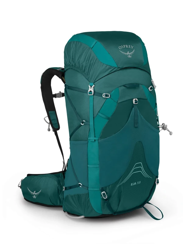 Osprey Women's Eja 58 Ef Ultralight Backpack, Deep Teal, WXS/S