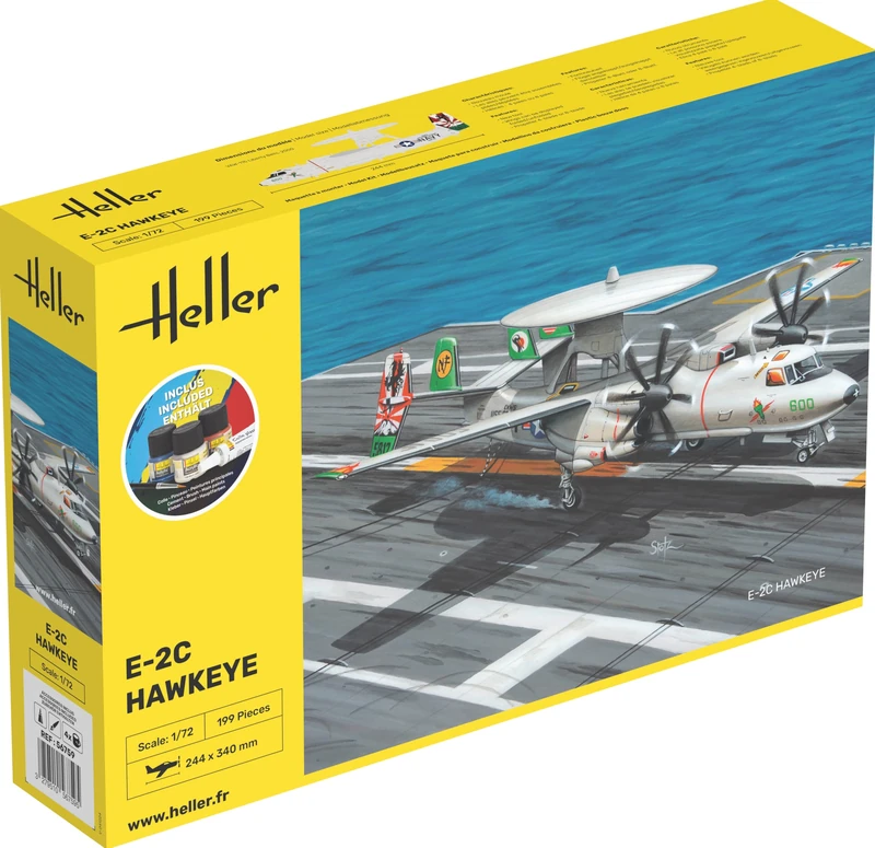 Heller 1:72 Gift Set - E-2C Hawkeye