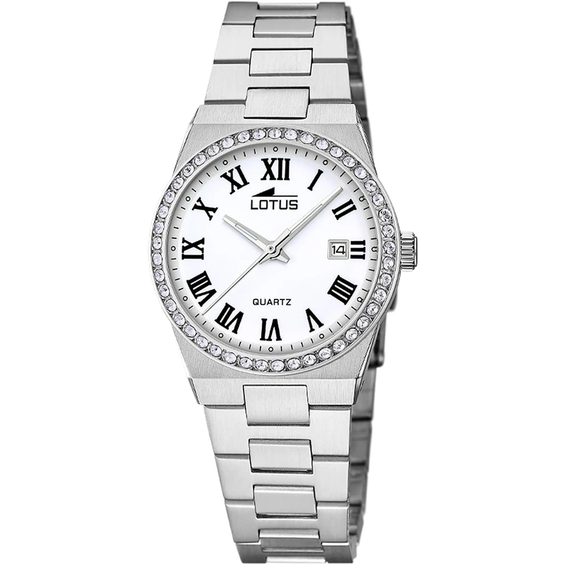 Lotus Ladies Stainless Steel Watch with Bracelet and Zirconia Sets 18885/A