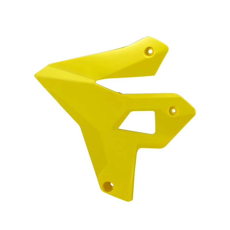 POLISPORT 8505200001 – Radiator Caps Compatible with Suzuki DR-Z400 20'-25' – OEM Design with Perfect Fit, Durable Material, Easy Installation and Glossy Finish, Yellow