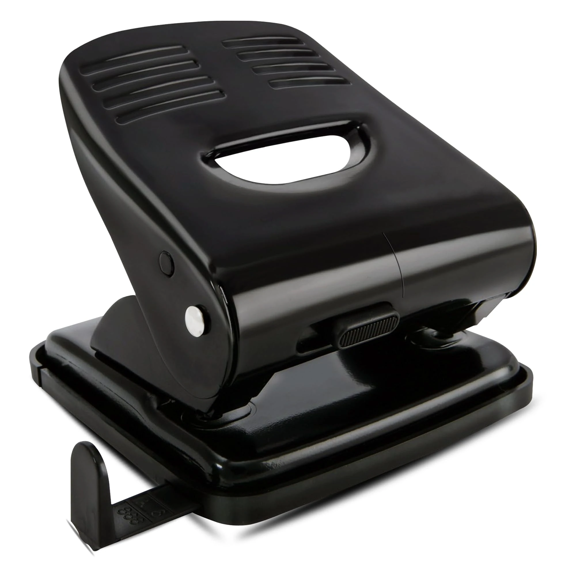 Brillaint Style Single Hole Punch Single Hole Pliers Punch One Hole Chrome Metal Perforator - 10 Sheet Capacity (2 Hole Punch (40 Sheet Capacity))