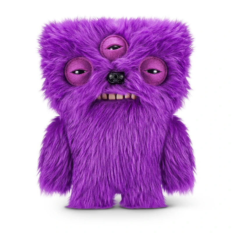 Fuggler Fart Face 9-inch by ZURU, Funny Ugly Monster Plush Toy, Soft Doll Plushies for Kids and Adults (Alien)