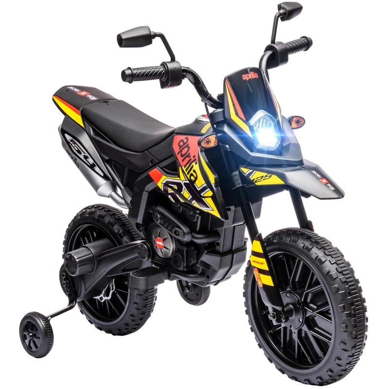 AIYAPLAY 12V Aprilia Licensed Kids Electric Motorbike