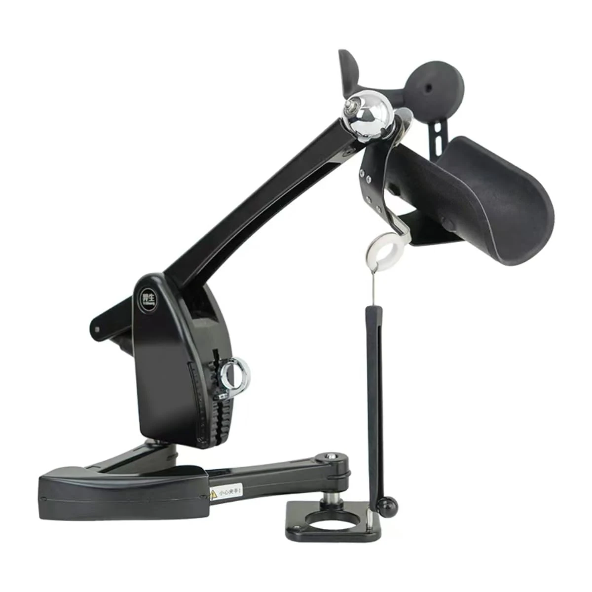 syrebo Dynamic Arm Support for Upper Limb Rehabilitation – 12 Level Assistance Force Adjustable, Anti-Collision Design, Full-Direction Motion Training with Fixing Clip (Right hand)