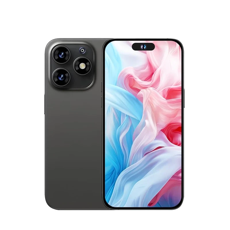 McMgc 4G Dual SIM Unlocked Mobile Phones,4GB RAM/ROM 64GB,6.53 inch HD+ Display,Dual Camera Android 10,Face Unlock,BT,FM,GPS,WIFI,OTG,4600mAh Fast Charge (McM15PM(4+64GB)-Black)