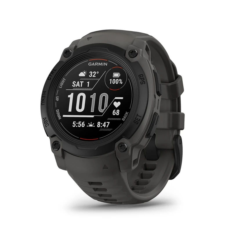 Garmin Instinct E GPS 40mm Smartwatch, Rugged watch with essential smart features, Built-in Sports Apps, Supertough Design Features, up to 14 days Battery Life, Black