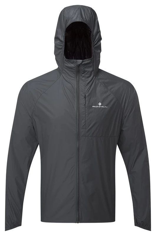 Ronhill Running, Men's Tech All-Terrain Jacket, All Black, M