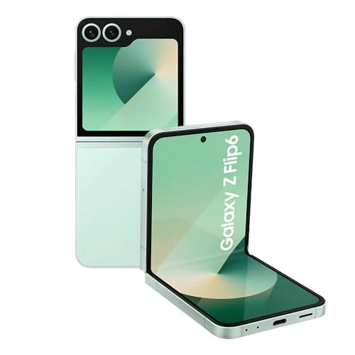 Samsung Galaxy Z Flip6 AI Smartphone, Unlocked Android Smartphone (Renewed)