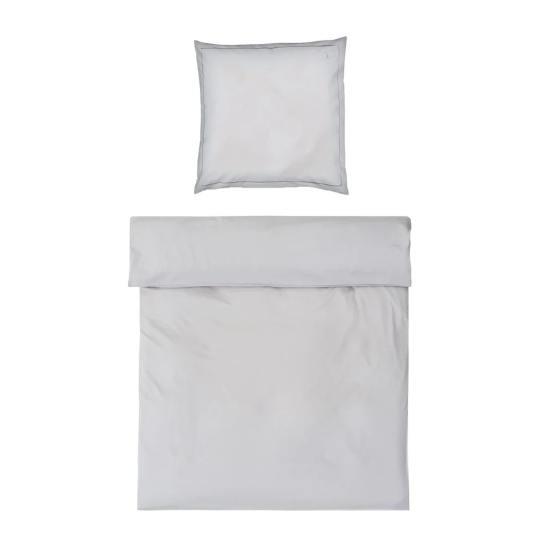 Möve Luxury Bed Linen Set 135 x 200 cm + 80 x 80 cm 100% Cotton Moonlight