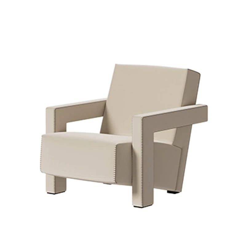 BEDOIN Mid Century Modern Accent Chair,for Living Room Reading Chair for Bedroom Living Room With Solid Wood Frame,Upholstered Wingback Recliner Chair C