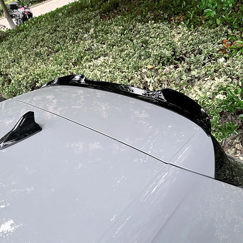 AutoStyle Roof spoiler (Spoiler Cap) compatible with Volkswagen Golf VIII HB 3/5-doors GTi/GTD/GTE/R/R-Line 2020- (ABS Glossy Black)