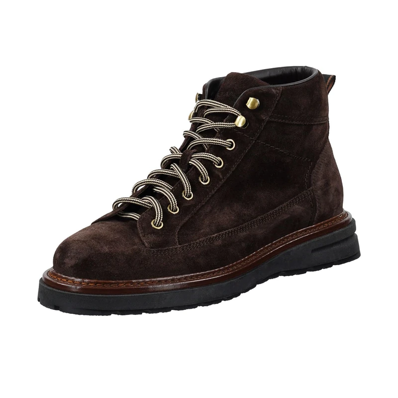 GANT Men Hillprep Ankle Boot, Dark Brown, 9.5 UK