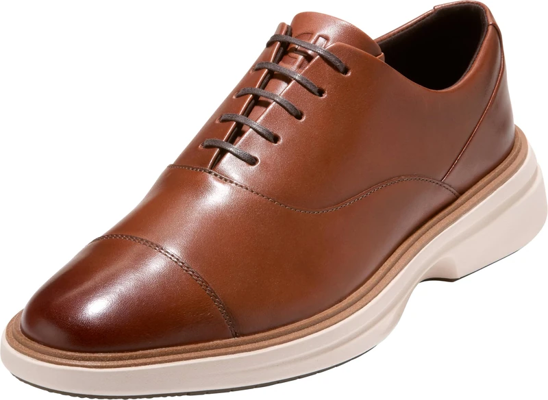 Cole Haan Men's OriginalGrand Cityspectre Cap Toe Oxford, Woodbury/Natural, 10-M UK - Image 1