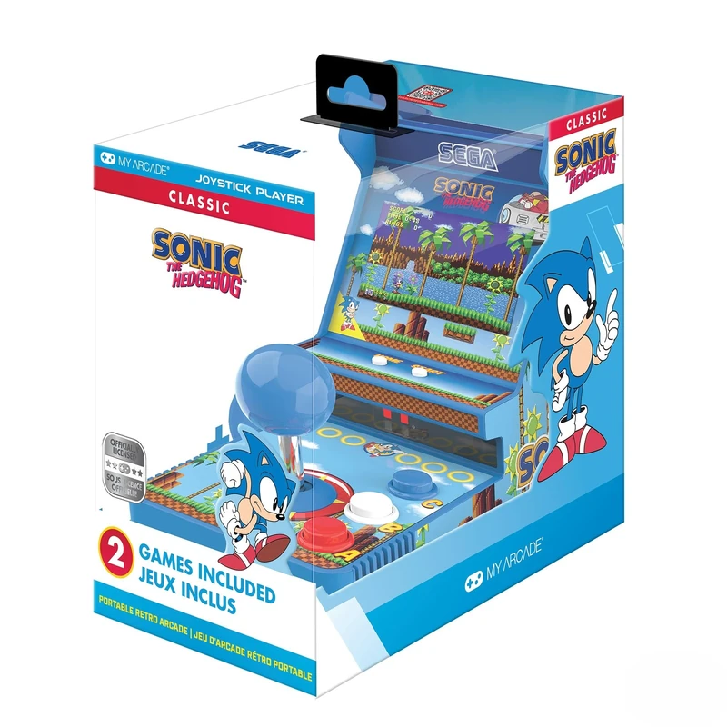 My Arcade - DGUNL-7157 Sonic The Hedghog Joystick Player Portable Retro Arcade