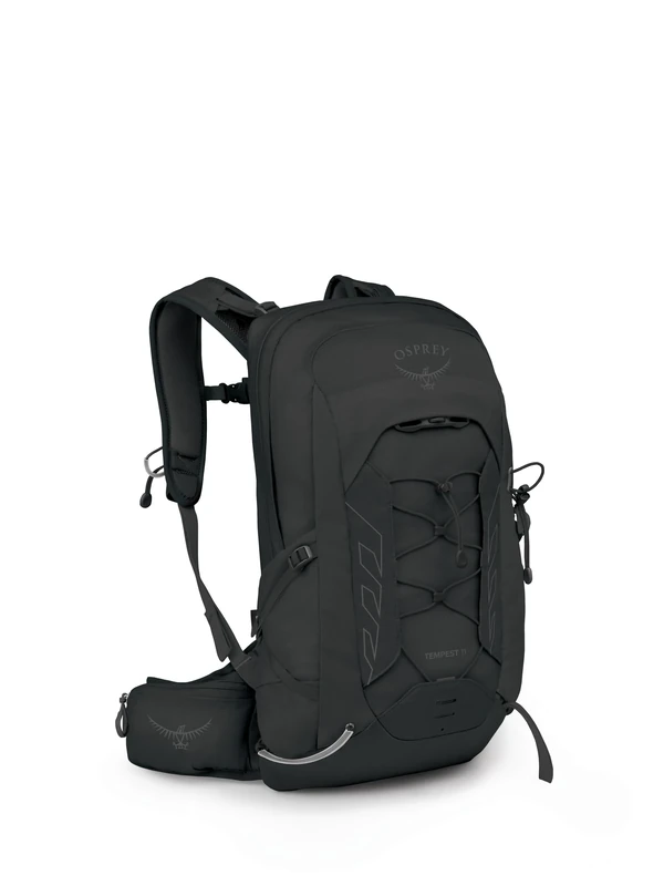 Osprey Women's Tempest 11 Lightweight Hiking Backpack, Black/Coal Grey, One Size