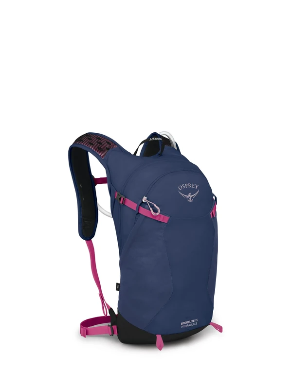 Osprey Unisex's Sportlite 15 Lightweight Hiking Backpack, Alkaline/Hotspot Pink, One Size