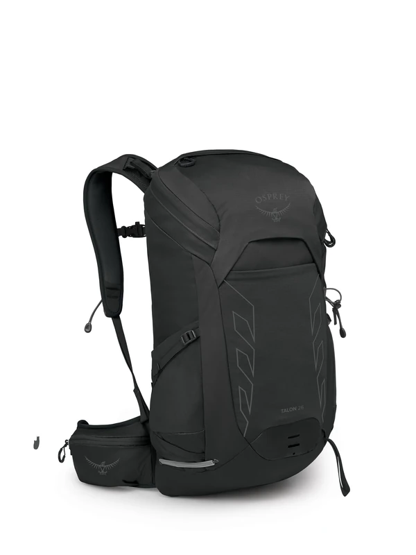 Osprey Men's Talon 26 Lightweight Hiking Backpack, Black/Coal Grey, One Size