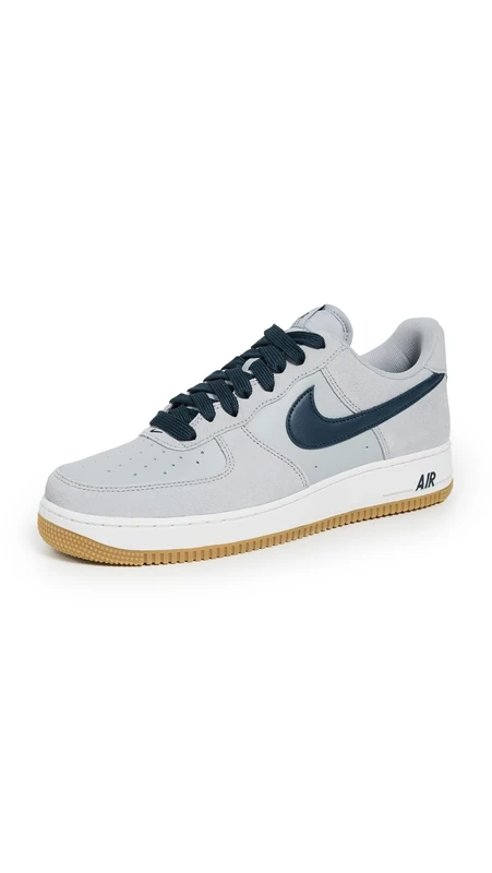 NIKE Air Force 1 '07 LV8 LT Smoke Grey/Armory Navy 7.5 UK