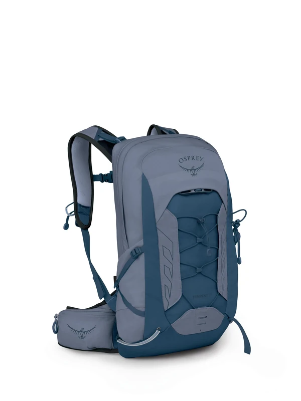 Osprey Tempest 11L Women's Lightweight Hiking Backpack with Hipbelt, Anchor Blue/Atlas, Anchor Blue/Atlas, One Size, Lightweight Hiking Backpack