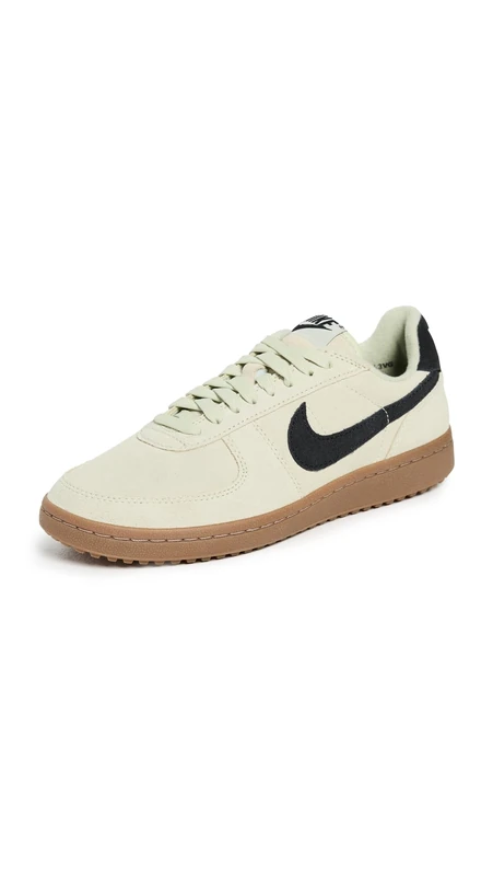 Nike Women's Field General Shoes, Olive Aura/Black/Gum Dark Brow, 5.5